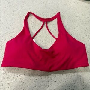 Hot Pink Sports Bra
